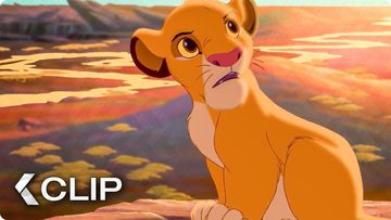 Image of Morning Lesson with Simba Movie Clip - The Lion King (1994)