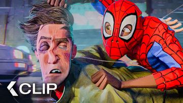 Image of Miles Morales Rencontre Peter Parker pour la Première fois - SPIDER-MAN: New Generation Clip