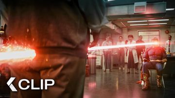 Image of Homelander Lasers a Hole Through Marty - THE BOYS Clip