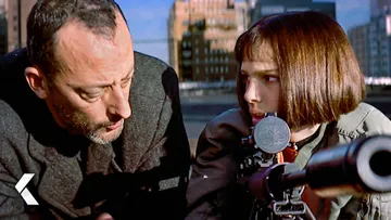 Image of Mathilda's First Lesson Scene - Léon: The Professional | Jean Reno, Natalie Portman