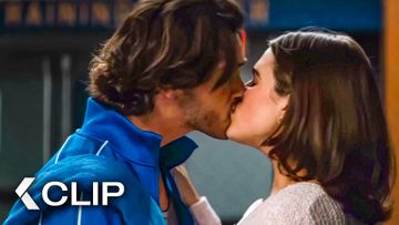 Image of Garett and Hannah's First Kiss… Until John Arrives - OFF CAMPUS Clip
