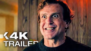 Image of OVER YOUR DEAD BODY Trailer (2026) Jason Segel, Samara Weaving