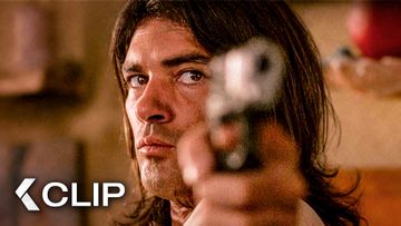 Image of Action-Packed Bookstore Fight - DESPERADO Clip | Antonio Banderas, Salma Hayek