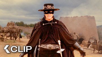 Image of The Most Thrilling Sword FIGHT You’ll See - THE LEGEND OF ZORRO Clip | Antonio Banderas