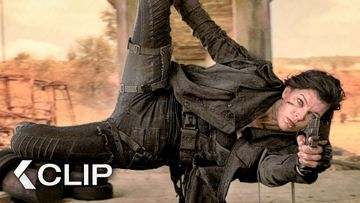 Image of Umbrella Forces Regret This Deadly Encounter - RESIDENT EVIL: The Final Chapter Clip (2016)