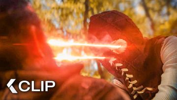 Image of Super-Villain Turns His Heat Vision on His Own Father - BRIGHTBURN Clip | Jackson A. Dunn