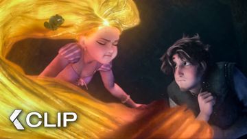 Image of TANGLED Movie Clip - “Rapunzel Uses Her Magic Hair” (2010)