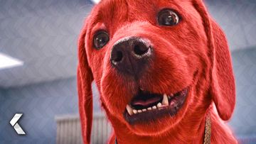 Bild zu Riesenhund beim Tierarzt - CLIFFORD DER GROSSE ROTE HUND Clip & Trailer German Deutsch (2021)