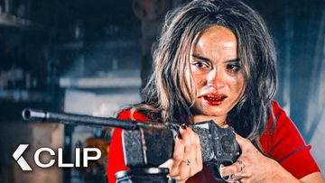 Image of Ava Kills Ray the Fisherman with a Harpoon - I KNOW WHAT YOU DID LAST SUMMER Clip (2025)