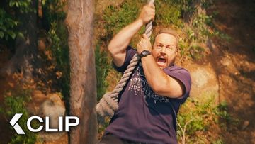 Bild zu Kevin James legendärer Seilrutschen-Fail am See - KINDSKÖPFE Clip