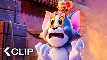 Bild zu Jerry Warns Tom About A Giant Rat - TOM AND JERRY: Forbidden Compass Clip