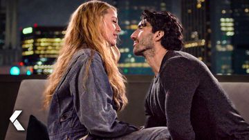 Image of Lily & Ryle Share a Magical Moment on the Rooftop - It Ends With Us | Blake Lively