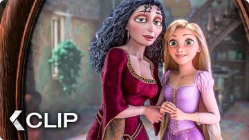 Image of Mother Gothel visits Rapunzel Movie Clip - Tangled (2010)