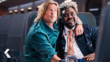 Image of Lemon vs. Ladybug Fight Scene - Bullet Train | Brad Pitt, Brian Tyree Henry