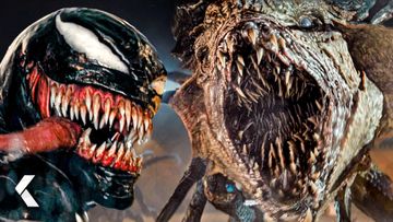 Image of Venom & Symniotes vs. Xenophages Escena del combate final - Venom: El último baile | Tom Hardy