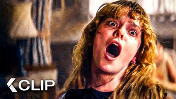Image of "Watch Me, Mommy..." - The Demon Twists the Girl's Neck - THE POPE'S EXORCIST Clip | Russell Crowe