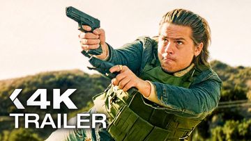 Bild zu Exklusiv: UNDER FIRE Trailer German Deutsch (2025) Dylan Sprouse, Mason Gooding