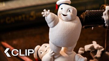 Bild zu Mini Marshmallow Men wollen Ärger! - GHOSTBUSTERS: Frozen Empire Clip & Trailer 2 German (2024)