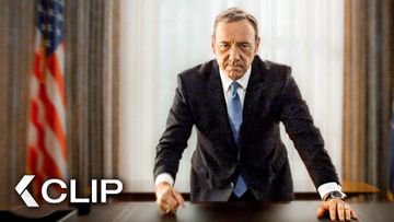 Image of Frank’s Knock at the Desk as President - HOUSE OF CARDS Clip | Kevin Spacey