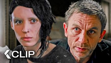 Image of Mikael and Lisbeth Meet for the First Time - THE GIRL WITH THE DRAGON TATTOO Clip | Daniel Craig