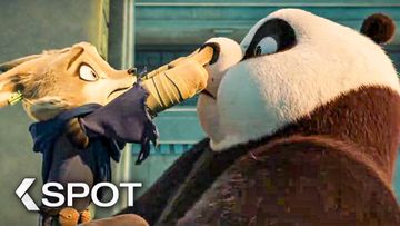 Image of Zhen and Po Try To Sneak Into The Palace - KUNG FU PANDA 4 New TV Spot (2024)