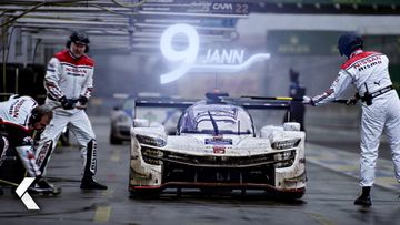 Image of Jann Mardenborough's Unforgettable 24h Le Mans Victory - GRAN TURISMO Clip (2023) | David Harbour