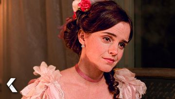 Image of Laurie Makes Meg Cry Scene - Little Women | Timothée Chalamet, Emma Watson