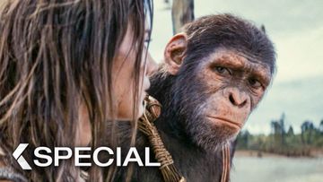 Image of Humans and Apes Together Strong! - KINGDOM OF THE PLANET OF THE APES Featurette (2024)