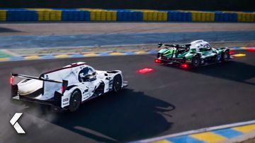 Image of 24h Le Mans Racing into the Night - GRAN TURISMO Clip (2023) | David Harbour