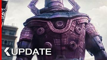 Image of THE FANTASTIC FOUR: First Steps Movie Preview (2025) The Silver Surfer Returns!