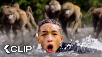 Image of Kitai es Atacado por una Manada de Babuinos - DESPUÉS DE LA TIERRA Clip