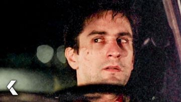 Image of Travis Listens to a Sick Passenger Scene - Taxi Driver | Robert De Niro, Martin Scorsese