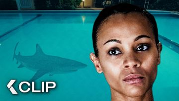 Image of Her Next Victim Becomes Shark Bait - COLOMBIANA Clip | Zoe Saldaña