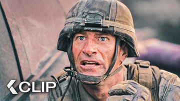 Image of One Soldier Destroys the Alien Drone Against All Odds - BATTLE: LOS ANGELES Clip | Aaron Eckhart
