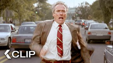 Image of He Thought He Had Him… But The Game Was Just Beginning - IN THE LINE OF FIRE Clip| Clint Eastwood