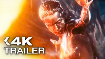 Image of Human Torch vs. Silver Surfer - THE FANTASTIC FOUR: First Steps Official Teaser Trailer (2025)