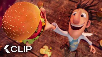 Image of It's Raining Cheeseburgers! Scene - Cloudy With A Chance Of Meatballs (2009)
