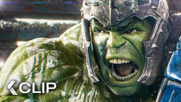 Bild zu Hulk vs Thor Fight Movie Clip - Thor: Ragnarok (2017)
