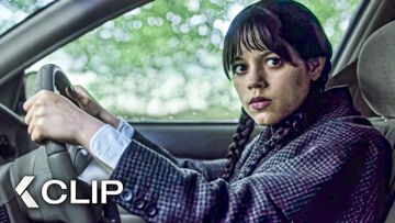 Image of Stealing A Driving School Car - WEDNESDAY Season 2 Clip