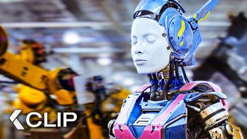 Image of "Ahora los dos somos Ovejas Negras" Chappie devuelve Vida a su Mamá - CHAPPIE Clip