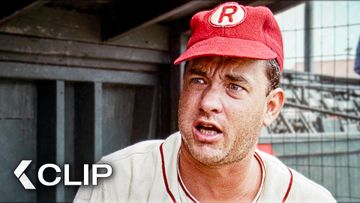 Image of Tom Hanks Shows Up Drunk and Instantly HATES His Job - A LEAGUE OF THEIR OWN Clip (1992)