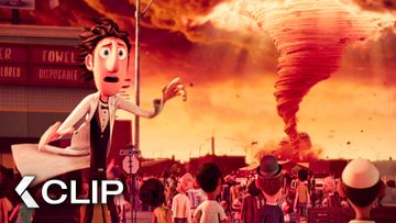 Bild zu Flint s'efforce de sauver la ville du chaos - TEMPÊTE DE BOULETTES GÉANTES Clip