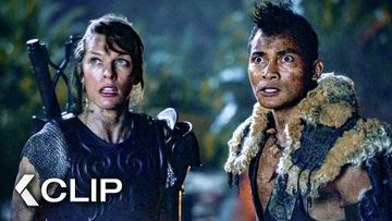 Image of Rathalos Causes A Stampede Scene - Monster Hunter (2020) Milla Jovovich, Tony Jaa