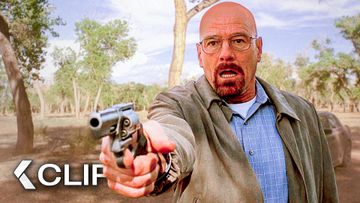 Image of Impulsive Heisenberg Ruthlessly Murders Mike - BREAKING BAD Clip | Bryan Cranston, Aaron Paul
