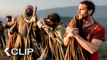 Image of The Disciples Watch Jesus Ascend - RISEN Clip | Joseph Fiennes