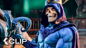 Image of Skeletor Destroys the King of Eternia - MASTERS OF THE UNIVERSE Clip