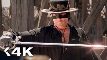 Image of Zorro Delivers Some of the Best Sword Fights - THE MASK OF ZORRO Best Scenes | Antonio Banderas