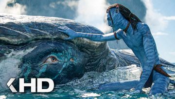 Image of Lo'ak Helps The Tulkun Scene - AVATAR 2: The Way of Water (2022)
