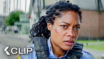 Image of “It Was the Cops That Shot Me” Alicia Can't Trust Anyone - BLACK AND BLUE Clip | Tyrese Gibson