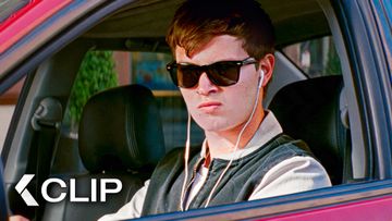 Image of A Skilled Getaway Driver Aids Bank Robbers in Their Escape - BABY DRIVER Clip | Jamie Foxx